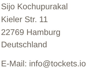 Kontaktdaten des Anbieters